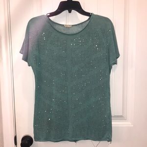 Vocal Rhinestone Doral Shirt